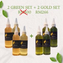 2 Green Set 2 Gold Set